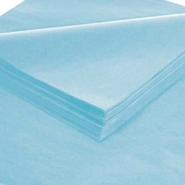 Box Packaging Global Industrial„¢ Gift Grade Tissue Paper, 20"W x 30"L, Light Blue, 480 Sheets T2030X